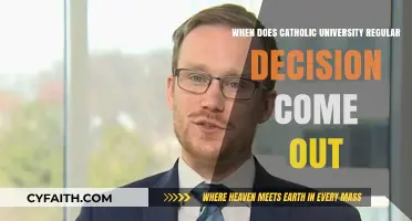 Catholic University Regular Decision Release Date: What to Expect
