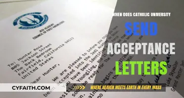 Catholic University Acceptance Letters: Timeline and Notification Process Explained