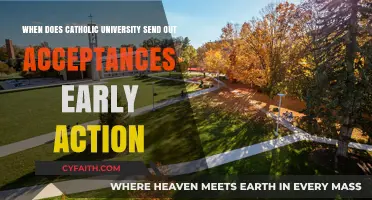 Catholic University Early Action Acceptance Timeline: What to Expect