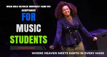Catholic University Music Acceptance Timeline: What to Expect
