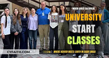 Catholic University Class Start Dates: What You Need to Know