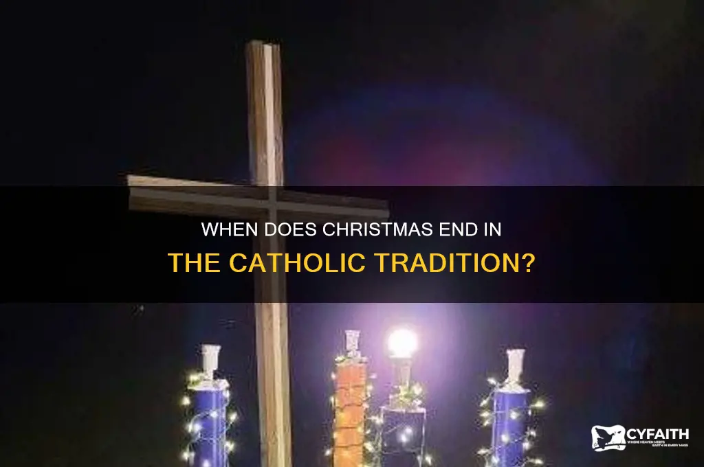 when does christmas end catholic