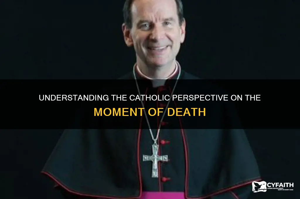 when does death occur catholic