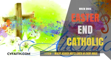 When Does Easter End in the Catholic Tradition?