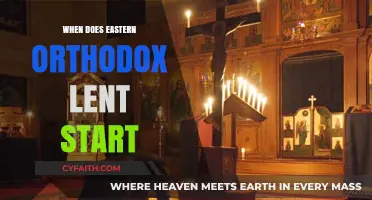 Eastern Orthodox Lent Start Date: A Guide to Observing the Fast