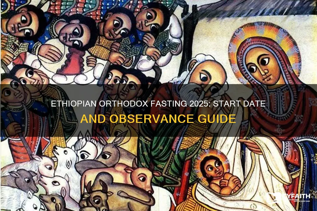 when does ethiopian orthodox fasting start 2025