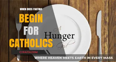 Understanding the Start of Catholic Fasting: A Spiritual Journey Begins