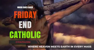 When Does Good Friday End in the Catholic Tradition?