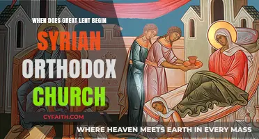 Syrian Orthodox Church: Great Lent Start Date Explained