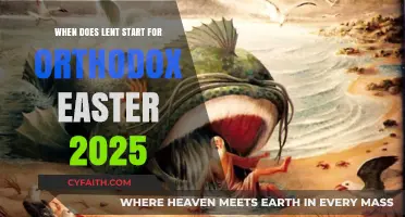 Orthodox Lent 2025: Start Date for Easter Preparation