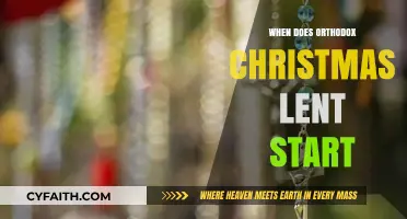 Orthodox Christmas Lent Start Date: A Guide to the Fasting Season