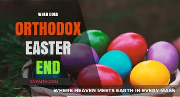 Orthodox Easter Conclusion: Understanding the End Date and Traditions