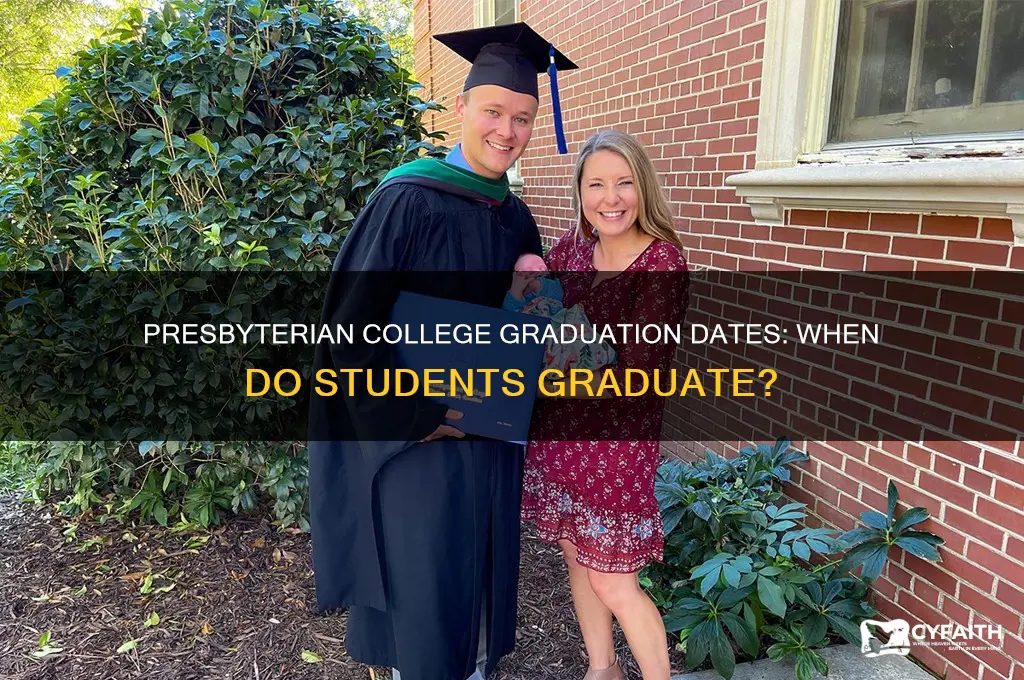 when does presbyterian college graduate