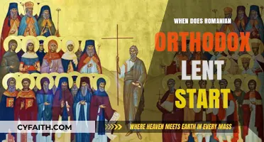 Romanian Orthodox Lent Start Date: A Guide to Observing the Fast