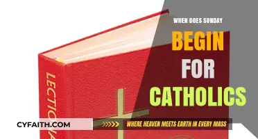 When Does Sunday Begin for Catholics: Understanding the Liturgical Day