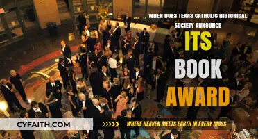 Texas Catholic Historical Society Book Award Announcement Date Revealed