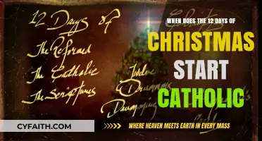 Catholic Tradition: The 12 Days of Christmas Start Date Explained