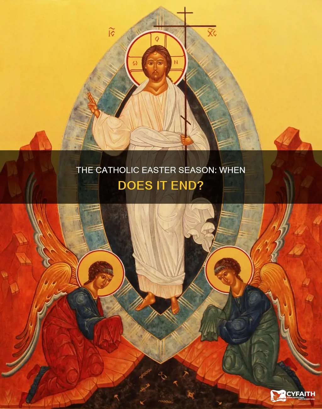 when does the catholic easter season end