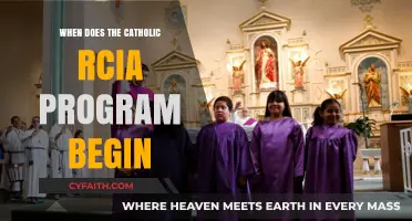 When Does Catholic RCIA Program Begin? A Comprehensive Guide