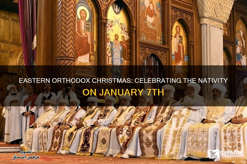 when does the eastern orthodox church celebrate christmas