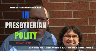 Moderator Voting in Presbyterian Polity: Timing and Role Explained
