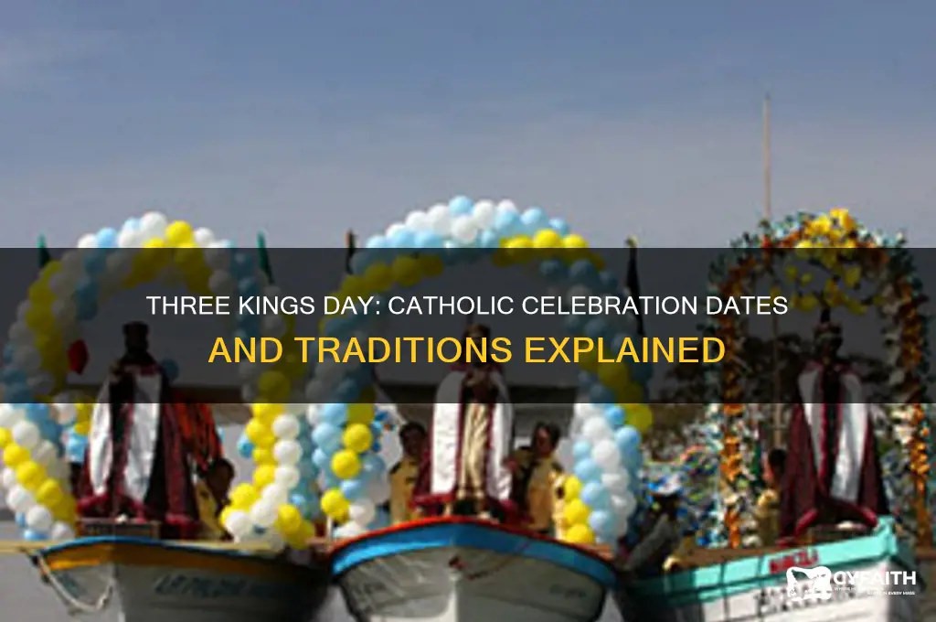 when does three kings day start and end catholic