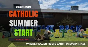 Yuma Catholic Summer Start Date: Everything You Need to Know