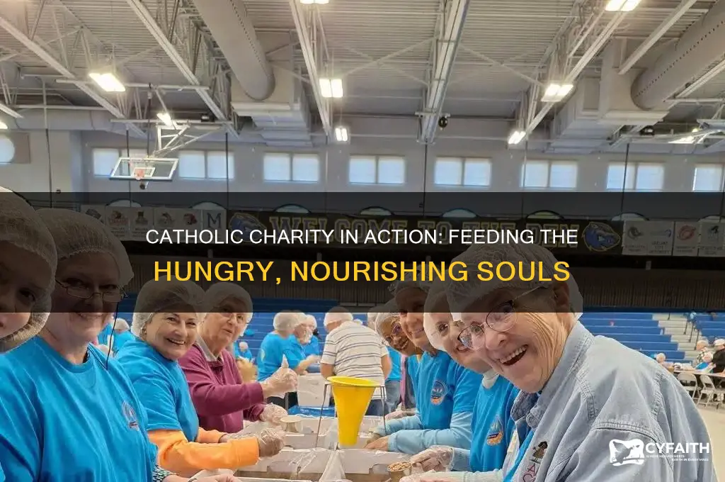 when i was hungry you gave me to eat catholic