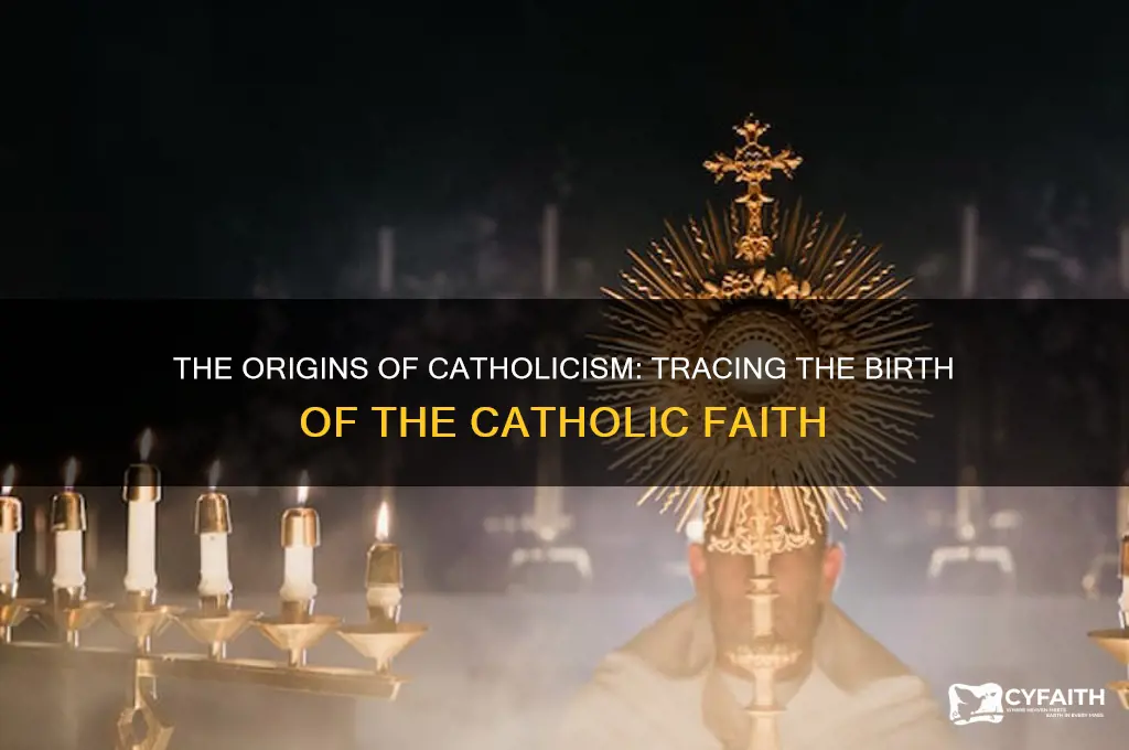 when id the catholic religion begin