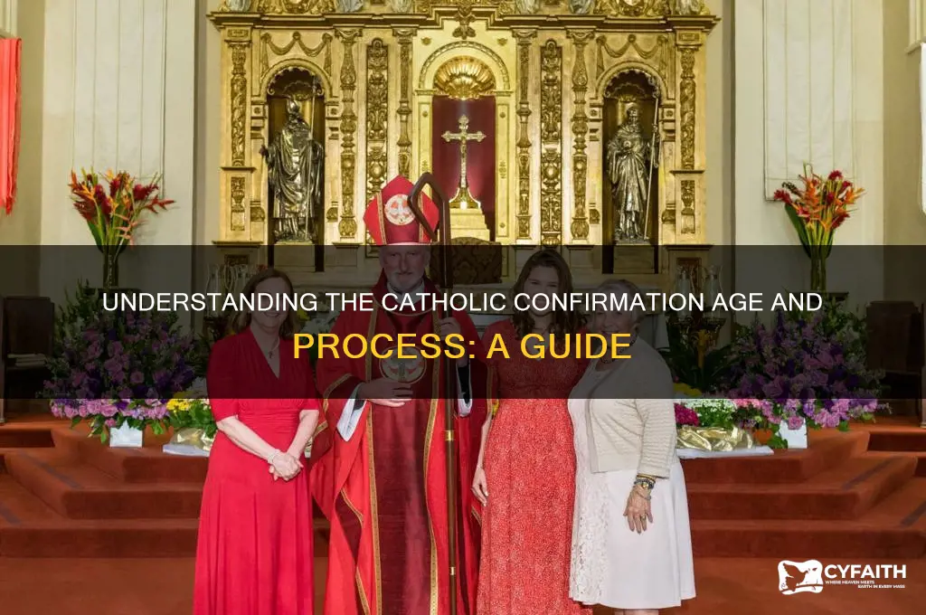 when is a catholic confirmed