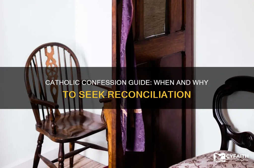 when is a catholic expected to go to confession