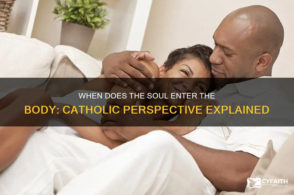 when is a soul created catholic