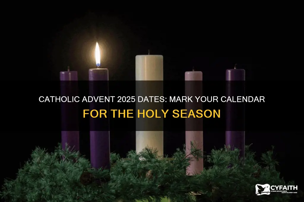 when is advent 2025 catholic