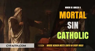 Anger as Mortal Sin: Catholic Teachings on Wrathful Acts