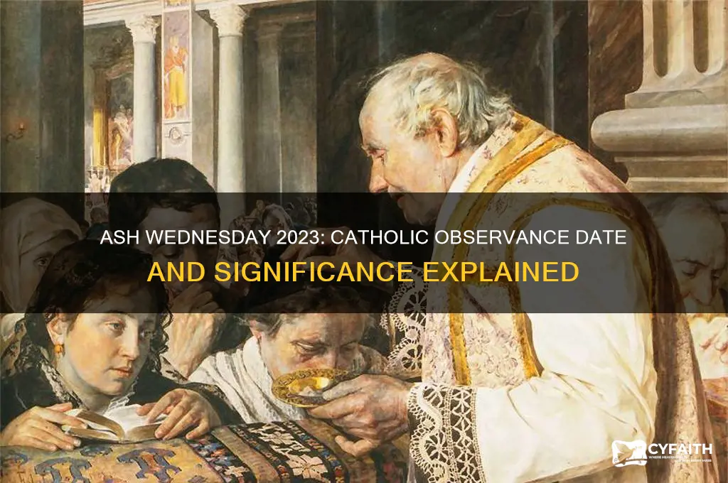 when is ash wednesday in the catholic world this year