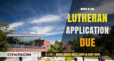 Unlock Your Future: Cal Lutheran Application Deadline Approaches!