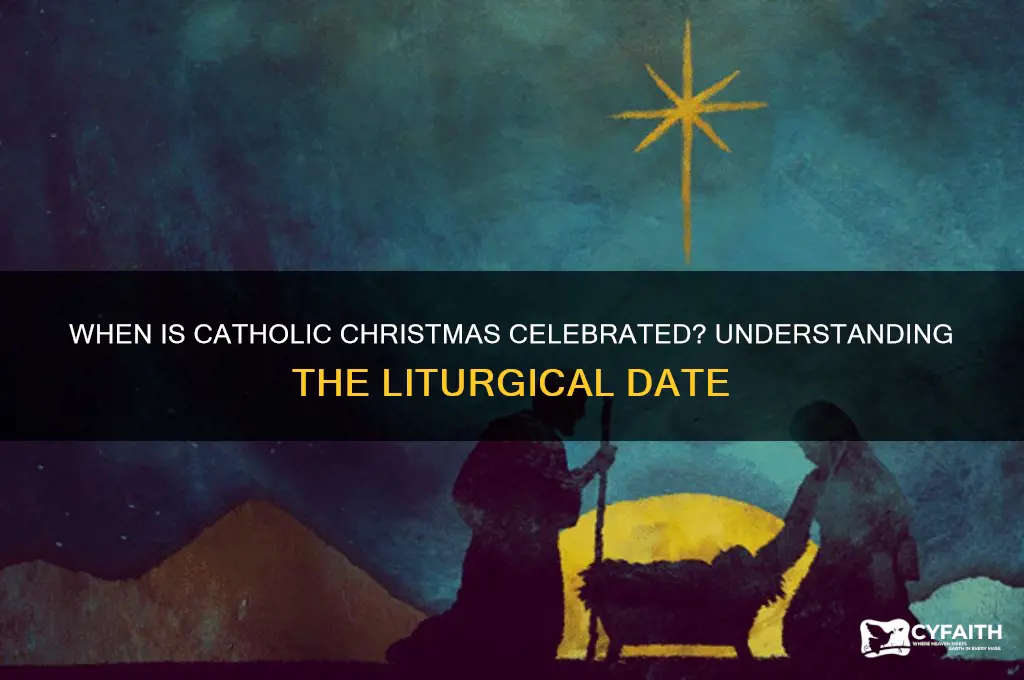 when is catholic christmas date