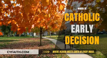 Catholic Early Decision Deadlines: Key Dates for Prospective Students