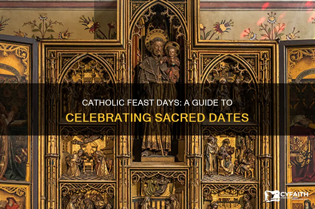 when is catholic feast day