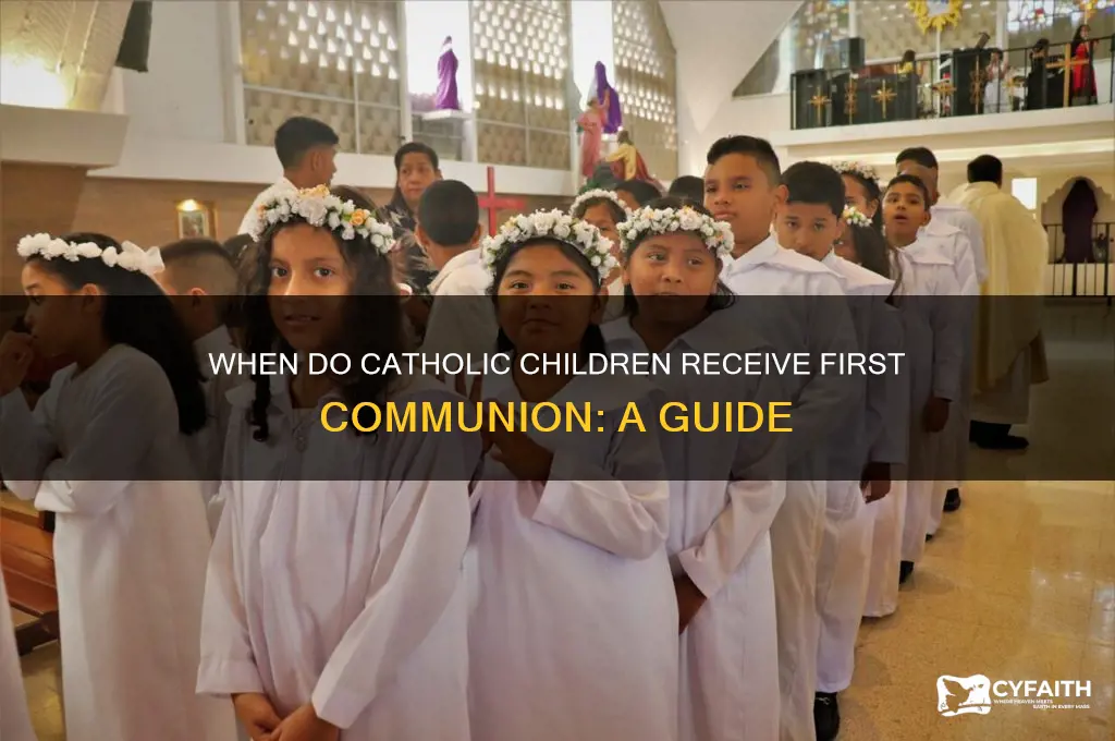 when is catholic first communion