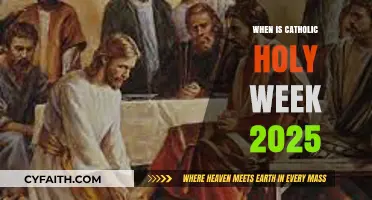 Catholic Holy Week 2025: Dates and Observance Guide
