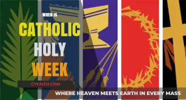 Catholic Holy Week Dates: A Guide to Easter's Sacred Observance