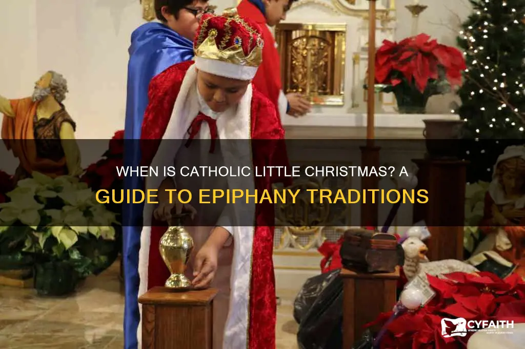 when is catholic little christmas
