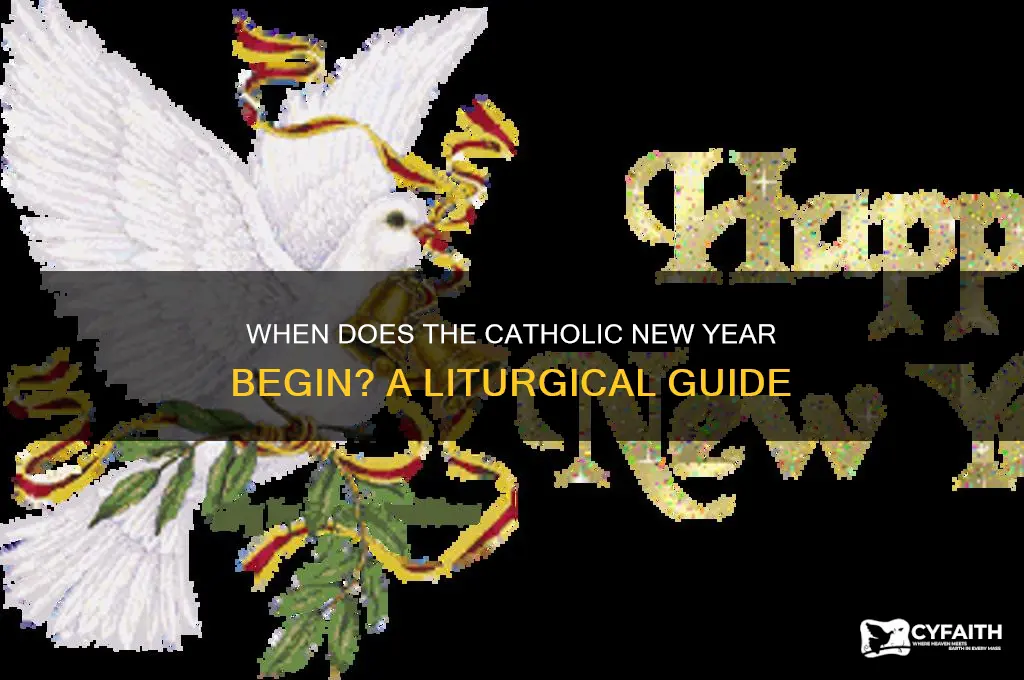 when is catholic new year