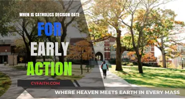 Catholic Universities' Early Action Decision Dates: What to Expect