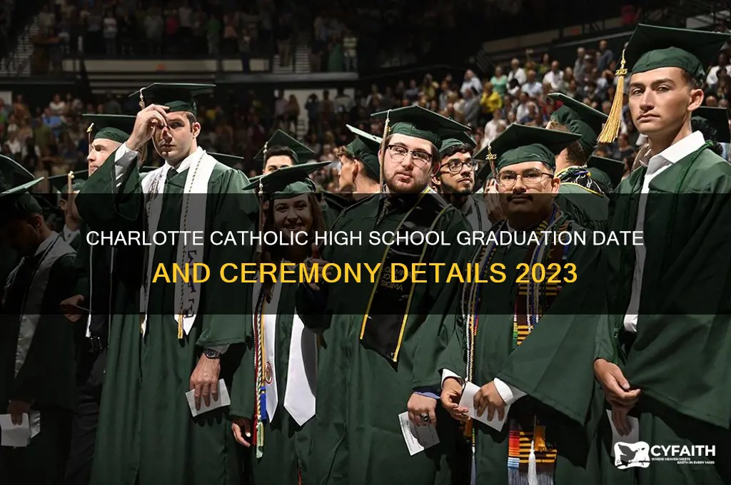 when is charlotte catholic graduation