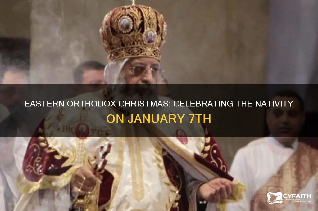 when is christmas day according to eastern orthodox catholics