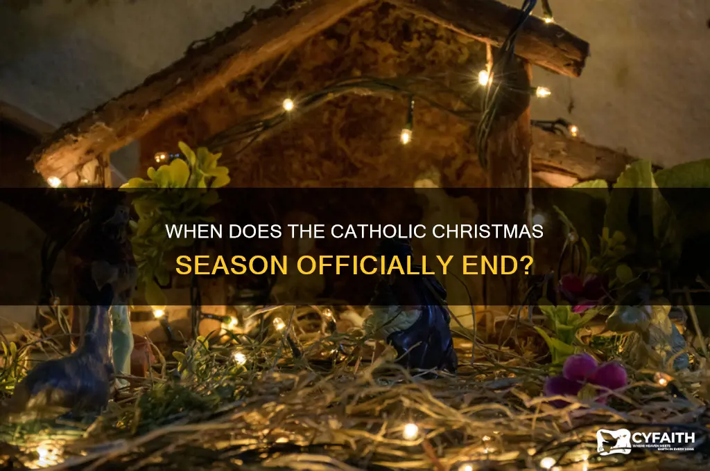 when is christmas officially over catholic