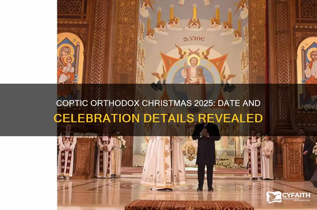 when is coptic orthodox christmas 2025