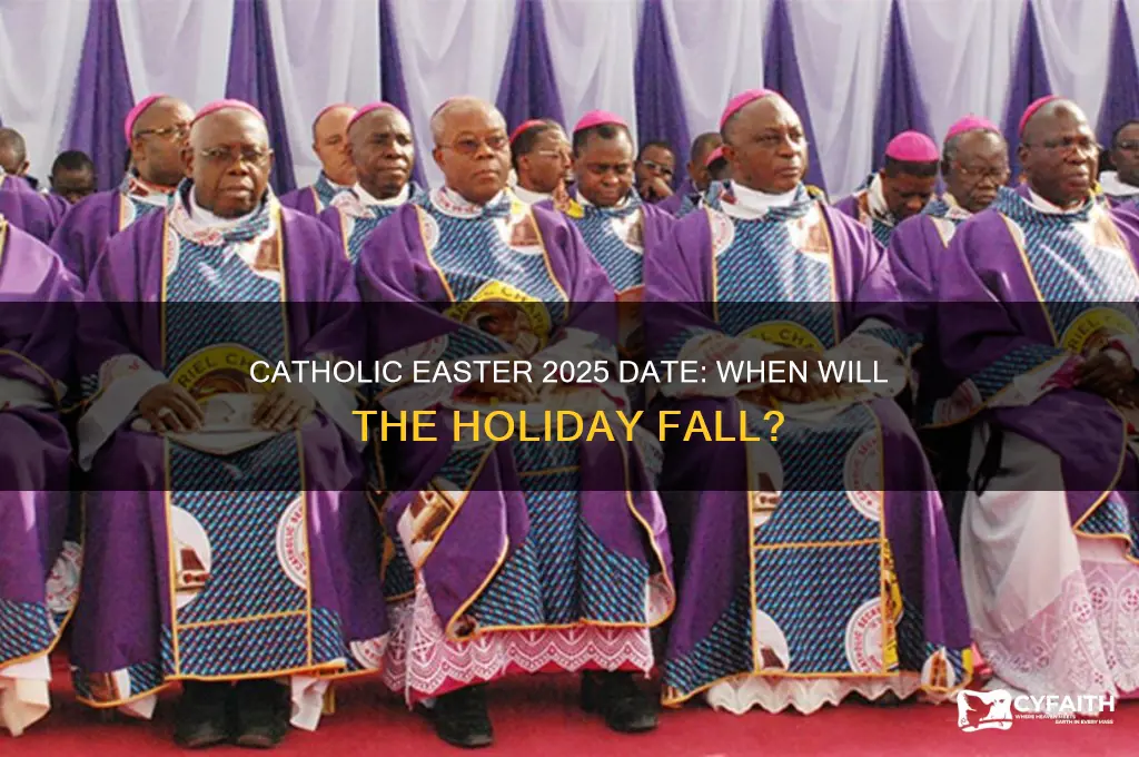 when is easter 2025 catholic